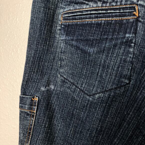Vintage Y2K Venezia Carpenter Utility Denim Straight Leg High Rise Jeans - Picture 10 of 15